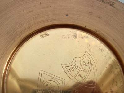 2 VANHAA Palkinto Lautasta IFK 1897