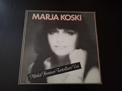 MARJA KOSKI - MINKÄ IHMINEN TUNTEILLEEN VOI . LP