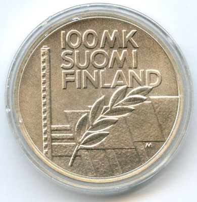 100 markkaa EM Helsingissä 1994