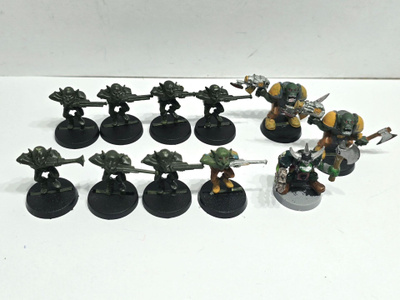 WH40K / Space Crusade - 11kpl Gretchin + Orks [K22]