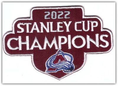 NHL - Colorado Avalanche CUP -kangasmerkki / hihamerkki