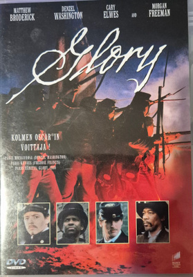 Glory (1989) Morgan Freeman -DVD.SUOMIKANSI