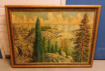 Daniel Johannes Pesu "Honkasalon kujat, Laatokka"