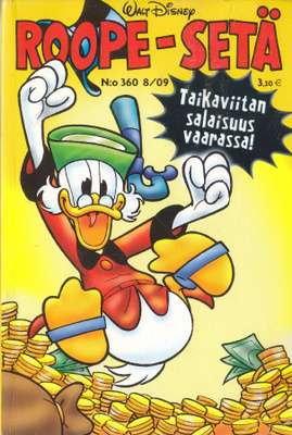 Roope-Setä N:o 360 (8/2009) Taikaviitan salaisuus vaarassa!