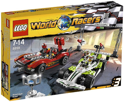 LEGO # WORLD RACERS # 8898 : Wreckage Road ( 2010 )