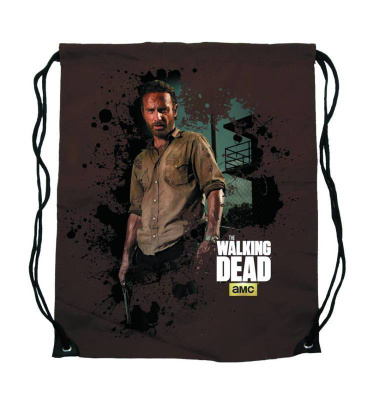 WALKING DEAD CINCH BAG RICK GRIMES	(33 633)	40 x 33cm