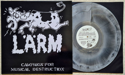 LÄRM/STANX - split LP (Hollanti hardcore punk 1984)
