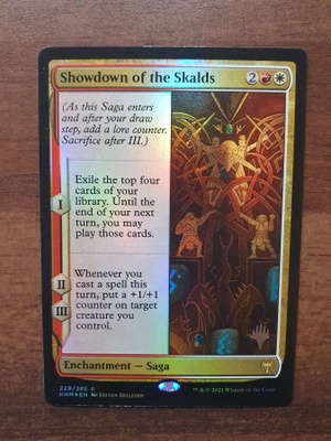 Magic the Gathering Showdown of the Skalds