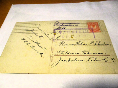 1911 Turku palautunut postikortti
