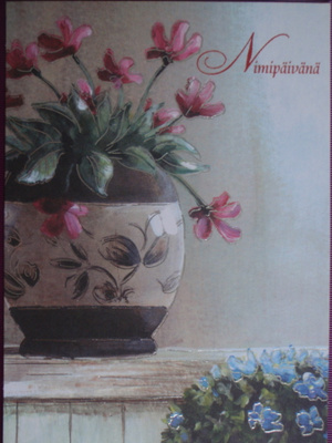 Syklaami maljakossa