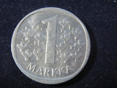 1 markka 1985