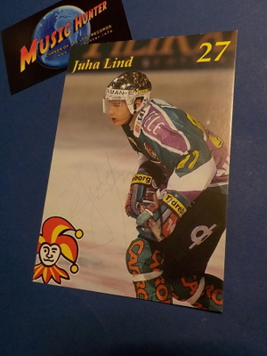 JUHA LIND NIMIKIRJOITUS JOKERIT KORTISSA