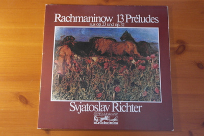 Rachmaninow 13 Preludes / Svjatoslav Richter LP.