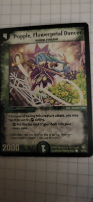 Popple, Flowerpetal Dancer Duel Master CCG card