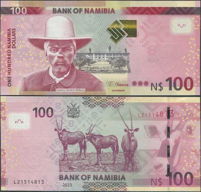 Namibia 100 Dollars 2023 (P-14c) UNC