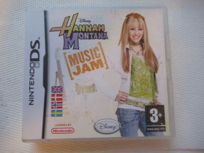 HANNAH MONTANA MUSIC JAM NINTENDO DS PELI (CIB)