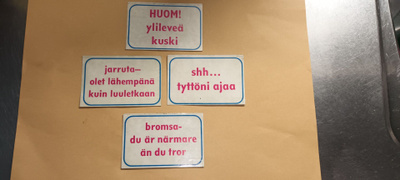 Jenkki. Tarrakuvat. 4 kpl.