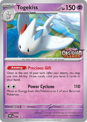 Togekiss SVP 038 - Black Star Promo - NM/M