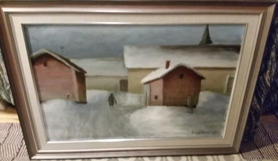 Armas Vainio "Talvikuva"