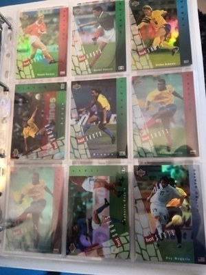 Upper Deck World Cup USA 94 peruskortit+ Erikoiskortit