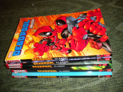 Marvel : DEADPOOL Classic vol.1 - vol. 5 englanninkielinen