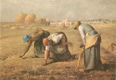 MILLET : Tähkänpoimijat. käyttämätön kortti