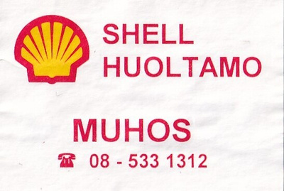 Muhos, SHELL  Huoltamo   s19