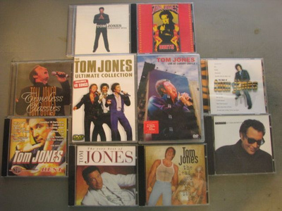 TOM JONES KOKOELMA ( dvd:t & cd:t )