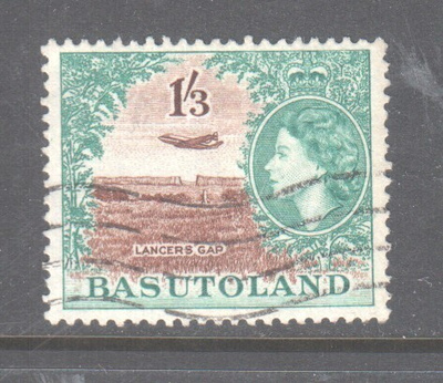 Basutoland v 1954  1sh 3p