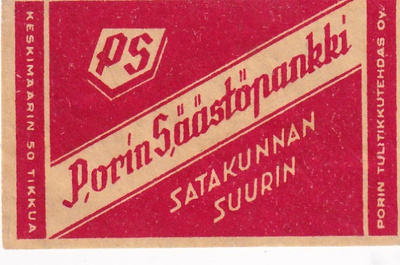 Pori, Porin Säästöpankki 6/3