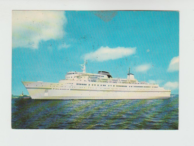 Postikortti, LAIVA  , M/S FINLANDIA, Erikoisleima