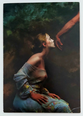 JAN SAUDEK-Kunnianosoitus Veronikalle-KULKEMATON POSTIKORTTI