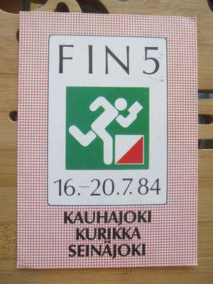 FIN 5 postikortti vuodelta 1984