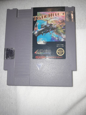 NES Tiger-Heli videopeli RARE