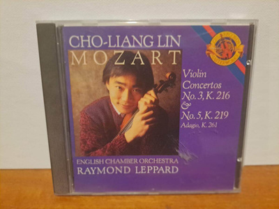 Mozart:Violin concertos Nos.3 & 5-Cho-Liang Lin-Leppard CD