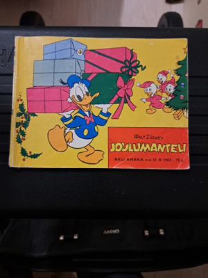 Aku Ankka joulumanteli 1963