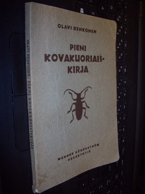 Olavi Renkonen : Pieni kovakuoriaiskirja ( 1 p.1934 ) Sis.pk