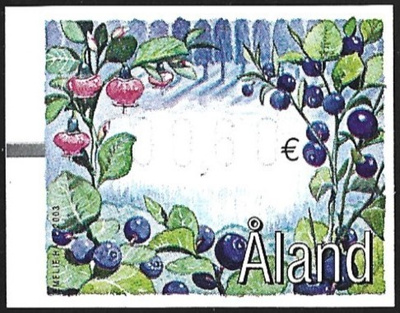 Åland 2003 Mustikka FRAMA 0,60 e ** LaPe ATM Å 15