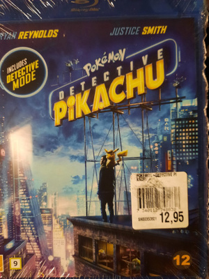 POKÉMON DETECTIVE PIKACHU Blu-ray UUSI