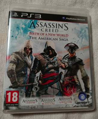PS3 Assassin's Creed Birth of a New World The American Saga