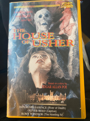 The House of Usher Hollanti-VHS