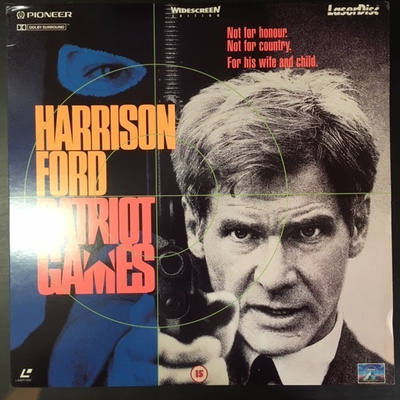 Patriot Games LaserDisc