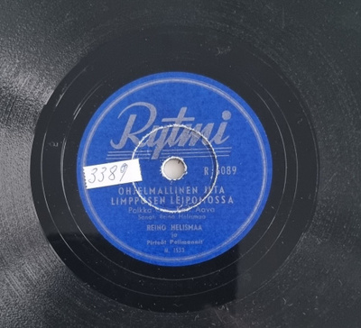 Savikiekko 1950 - Reino Helismaa / Justeeri - Rytmi R 6089