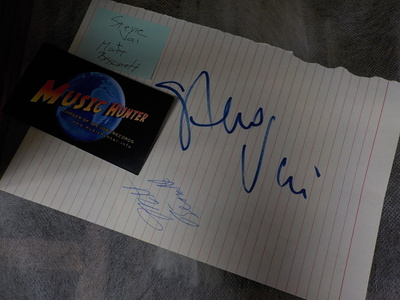 STEVE VAI & MATT BISSONETTE NIMMARIT + KUVA