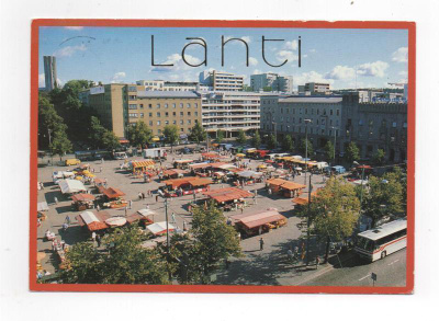 Lahti: tori ja Koiviston auton linja-auto