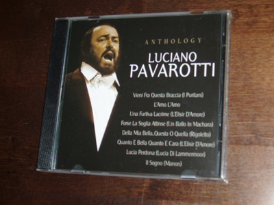 CD Anthology Luciano Pavarotti CD 1