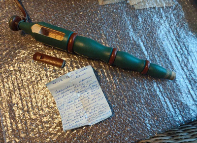 Oltermannin sauva / wanha kyläviestikapula / militaria