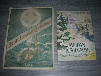 vanhoja joululehtiä