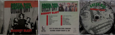 GREEN DAY: Burnout blast - CD [RARE]