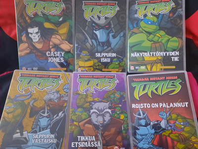 TURTLES- 6 DVD
